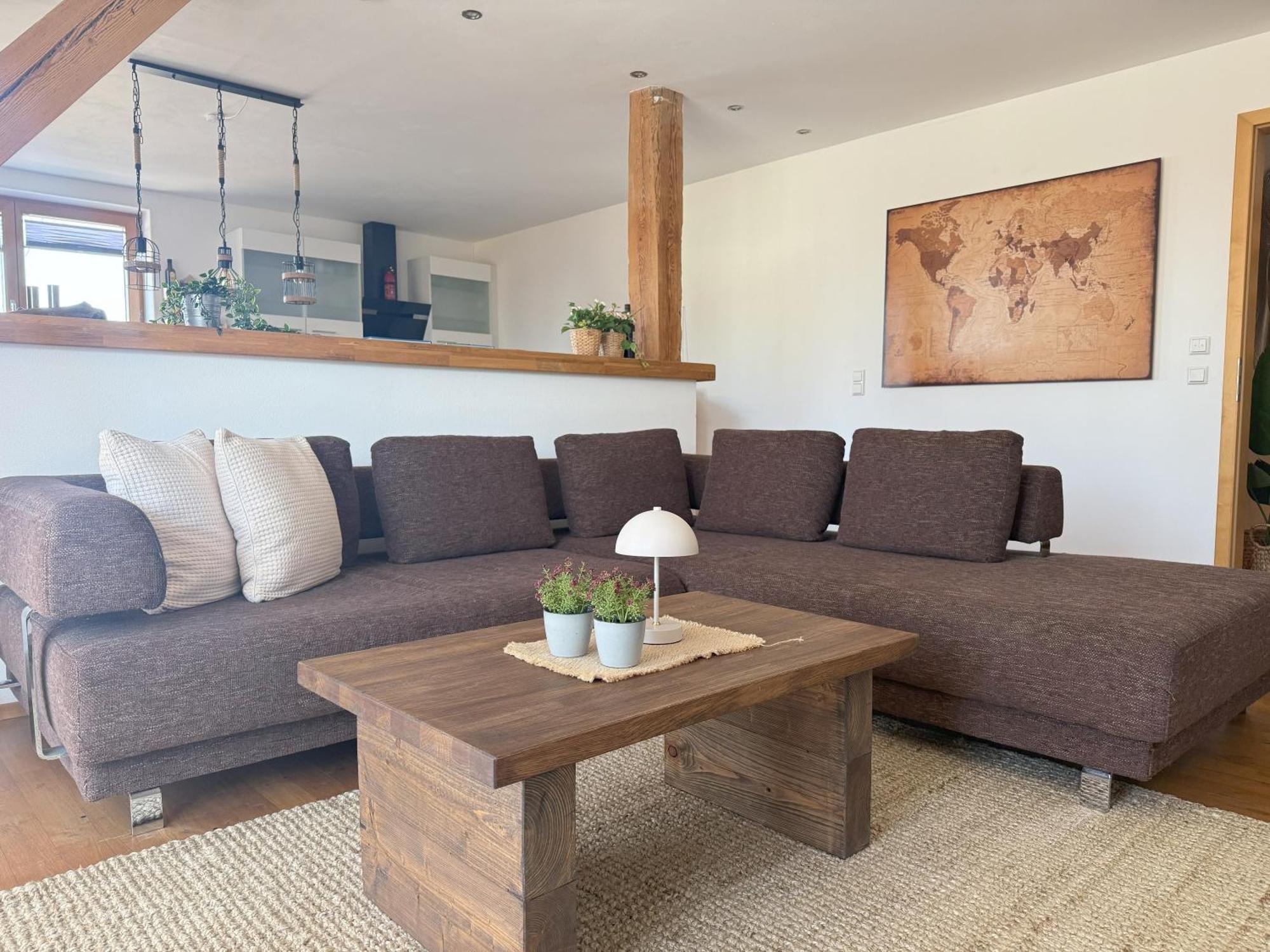 Fe Wo Brunnen - 120 Qm - Ruhige Lage - Viel Natur- Komfortabel - Grosser Balkon Und Garten Меминген Екстериор снимка